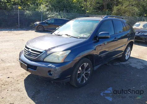 2007 Lexus Rx 400H from USA, damaged, VIN JTJHW31U072013797